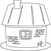 Hut coloring page free printable coloring pages