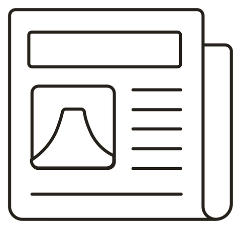 Ausmalbild zeitung ausmalbilder kostenlos zum ausdrucken