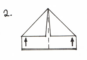 Papierhut falten