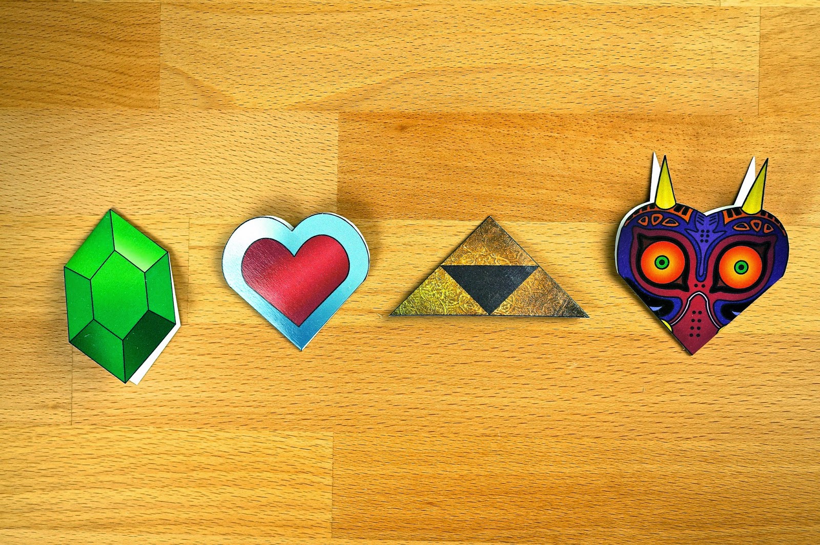 Otaku crafts legend of zelda corner bookmarks