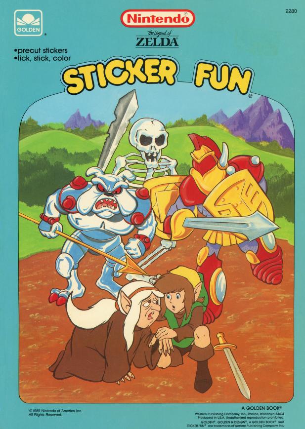 The legend of zelda sticker fun free download borrow and streaming internet