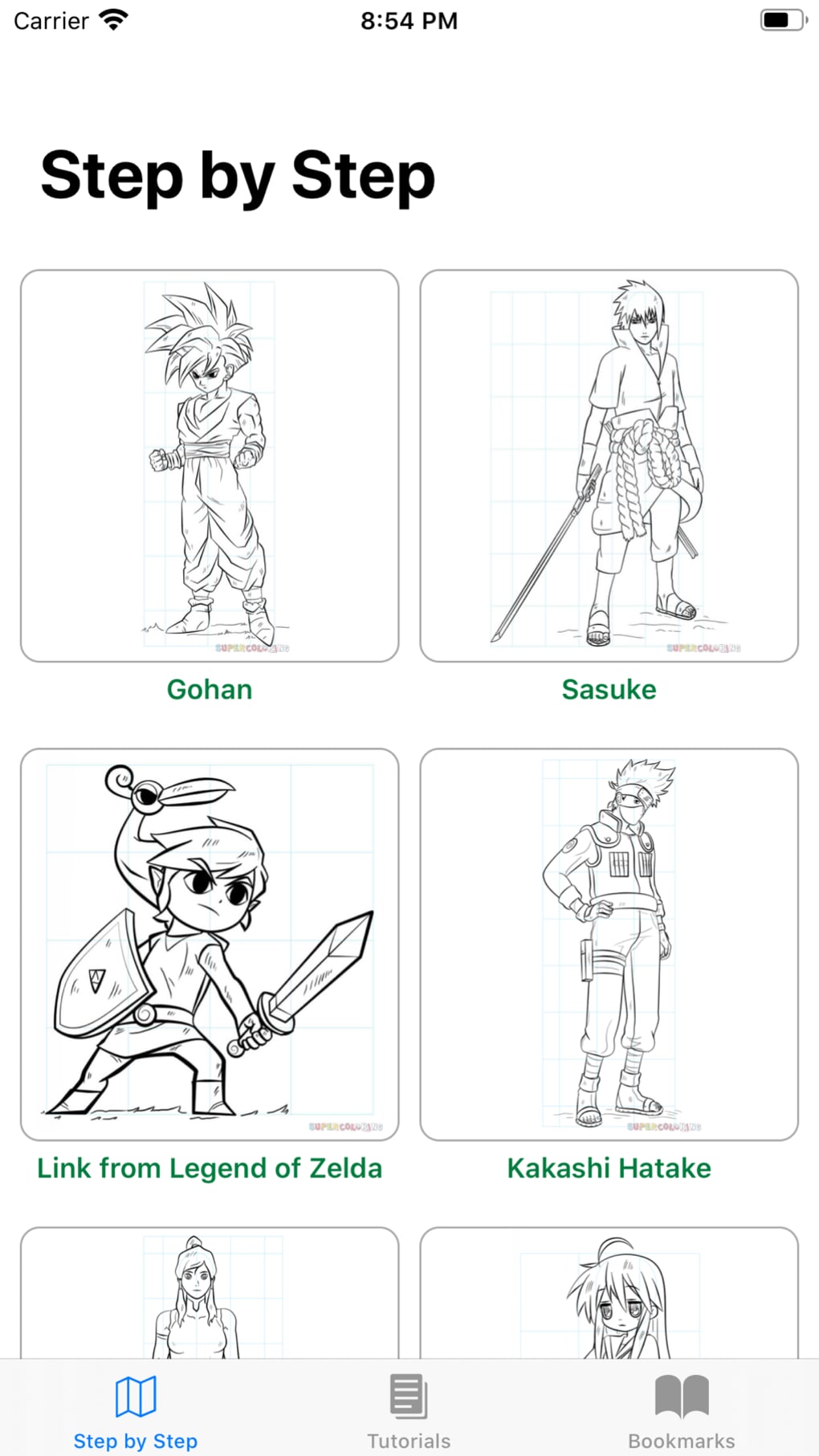 How to draw anime easy for iphone