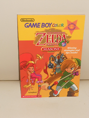 The legend of zelda oracle of seasons gameboy color scholastic book