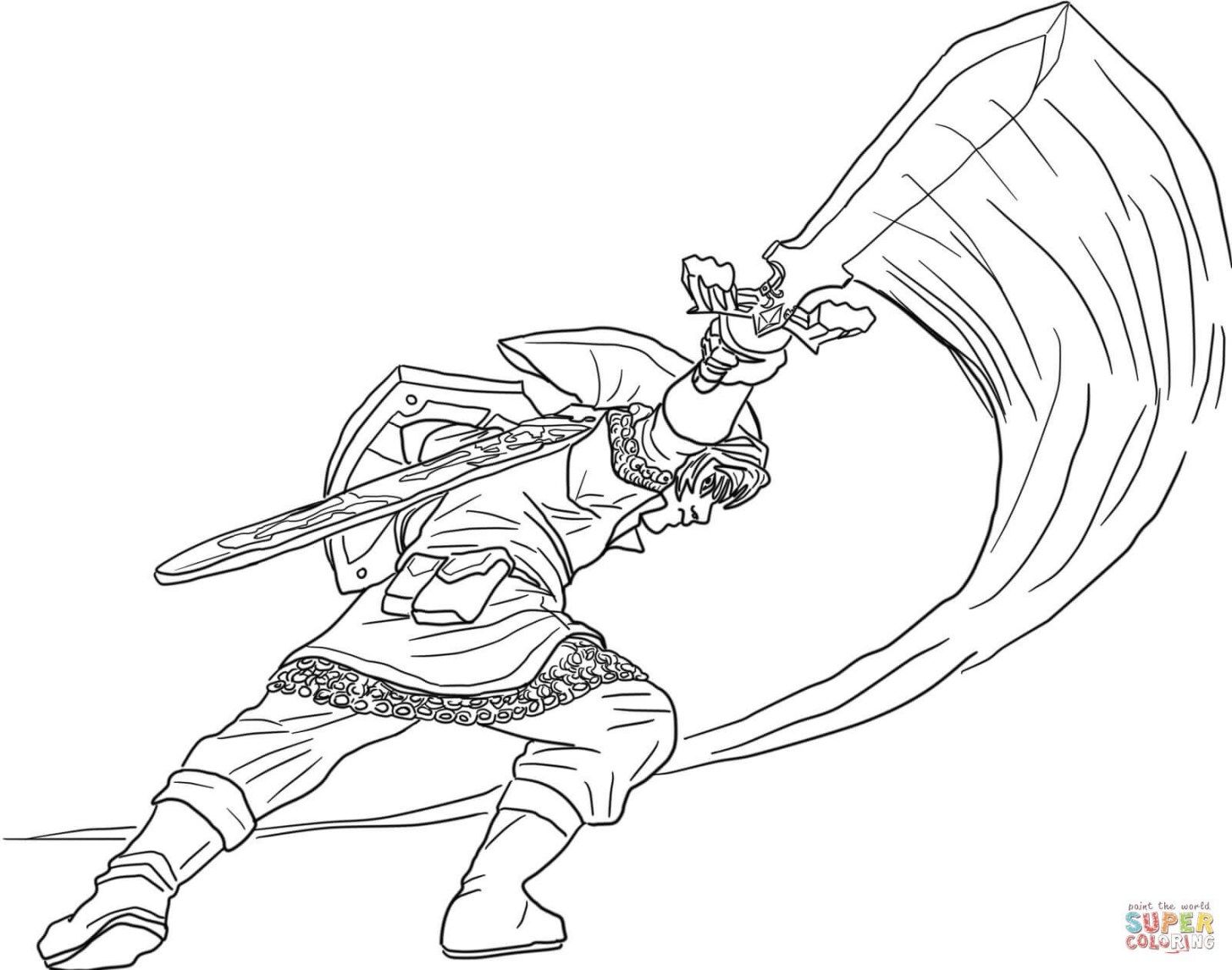 Wonderful photo of legend of zelda coloring pages