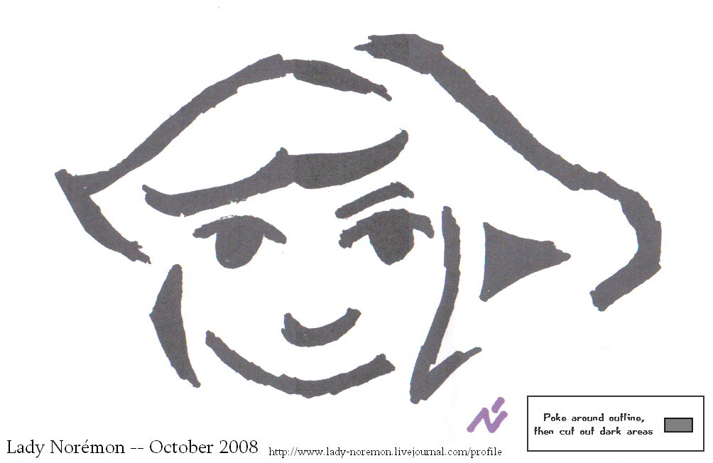 Legend of zelda link free pumpkin stencil
