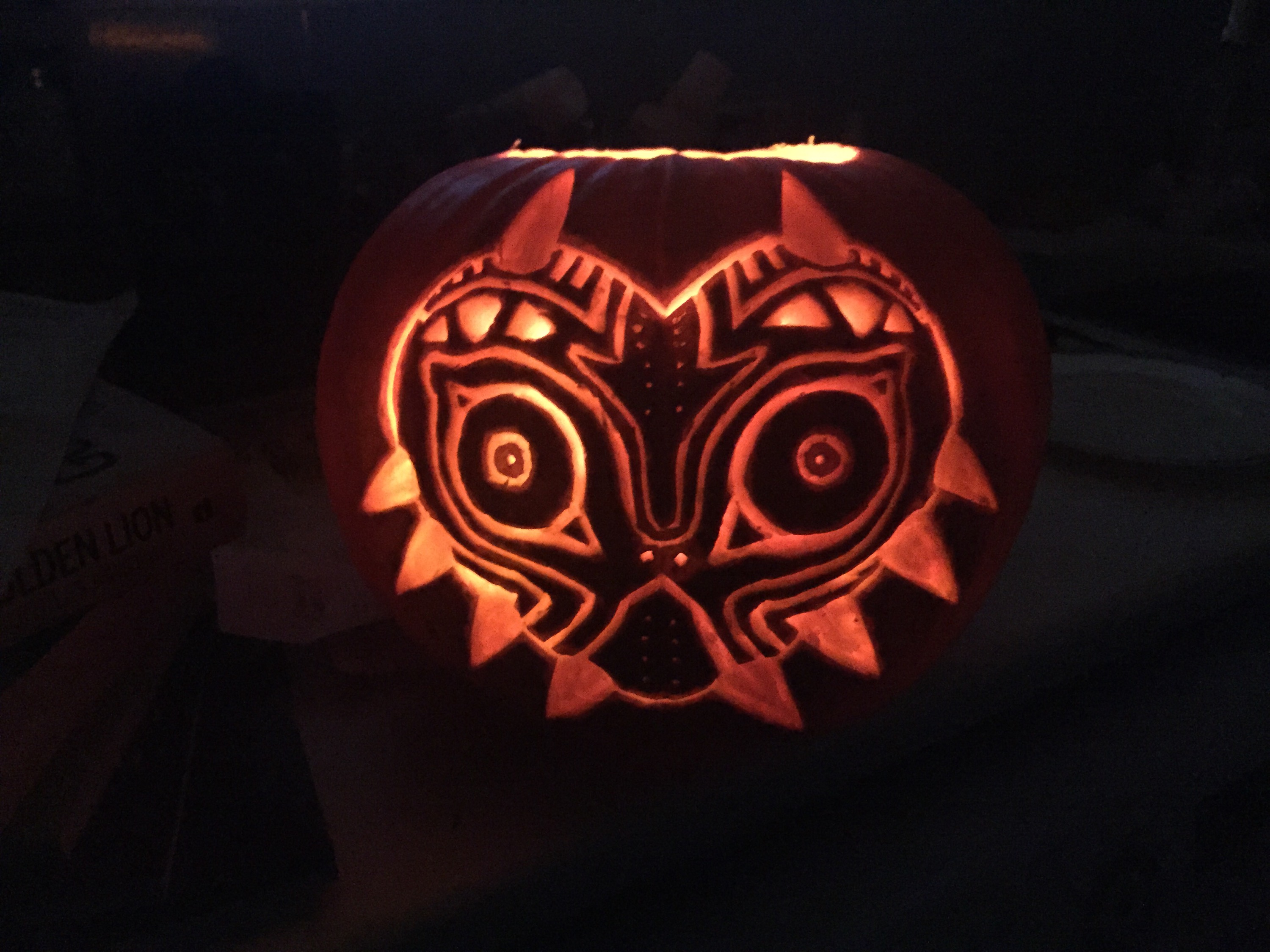 Majoras mask pumpkin the brezel diaries