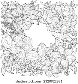 Zen doodle flowers images stock photos d objects vectors