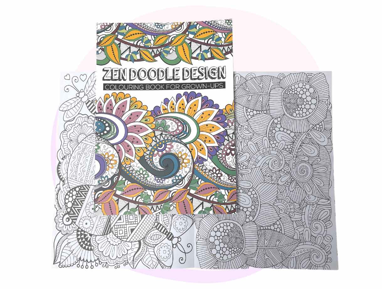 Zen doodle colouring book a â creative kids wonderland