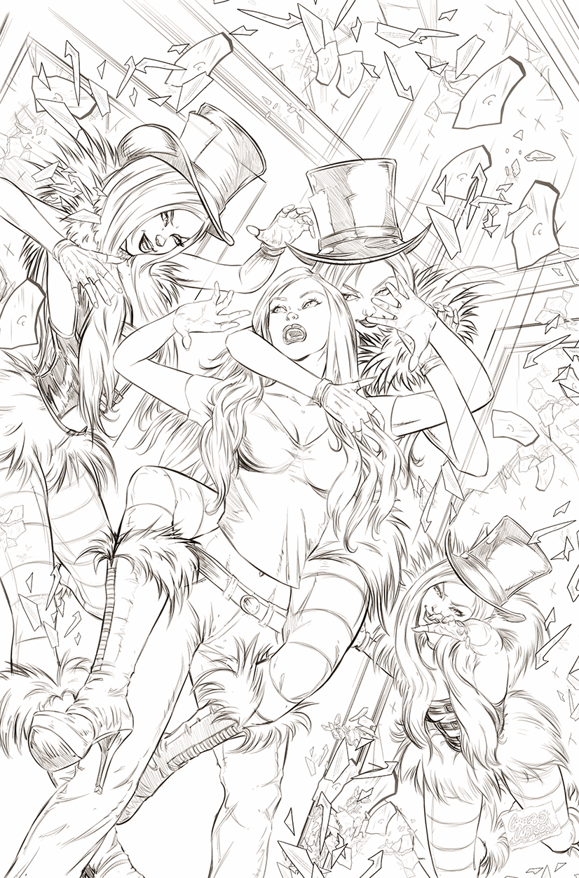 Recent zenescope covers