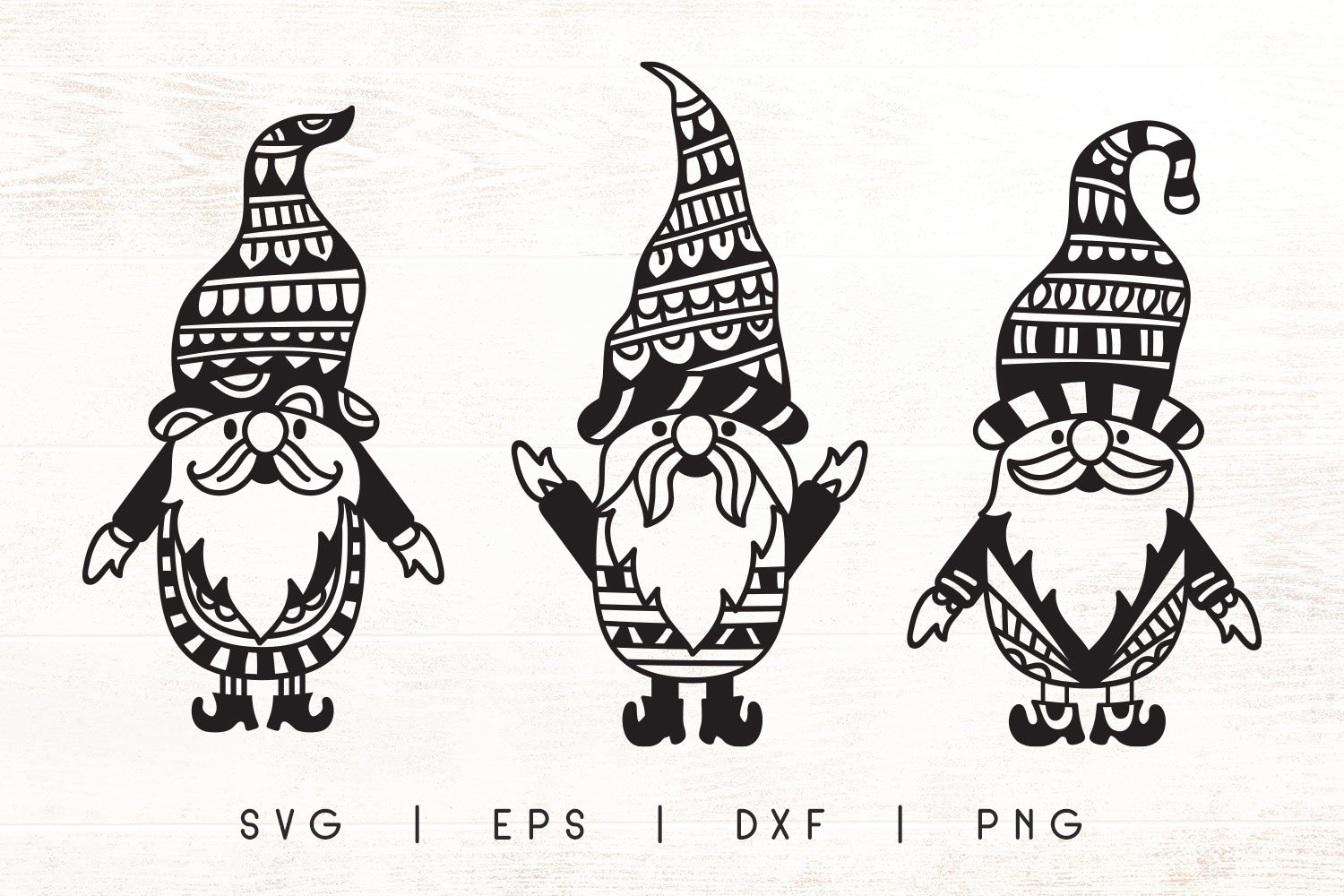 Gnome zentangle