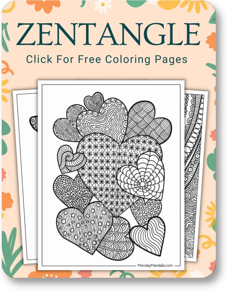 Adult coloring pages free pdf printables
