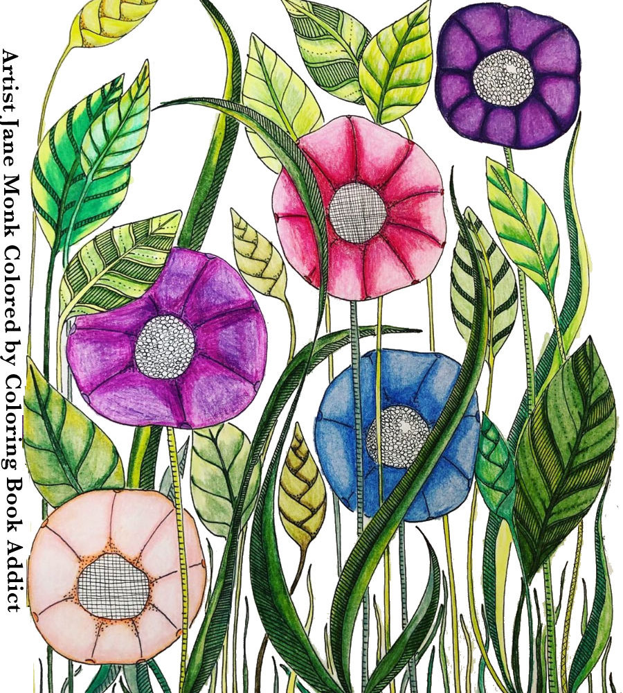 Zentangle inspired coloring books for adults tangles and more to color