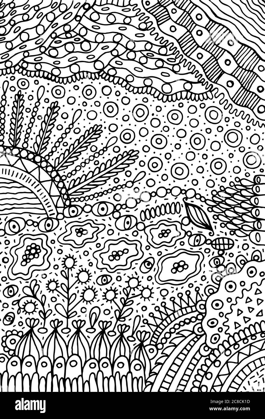 Doodle landscape
