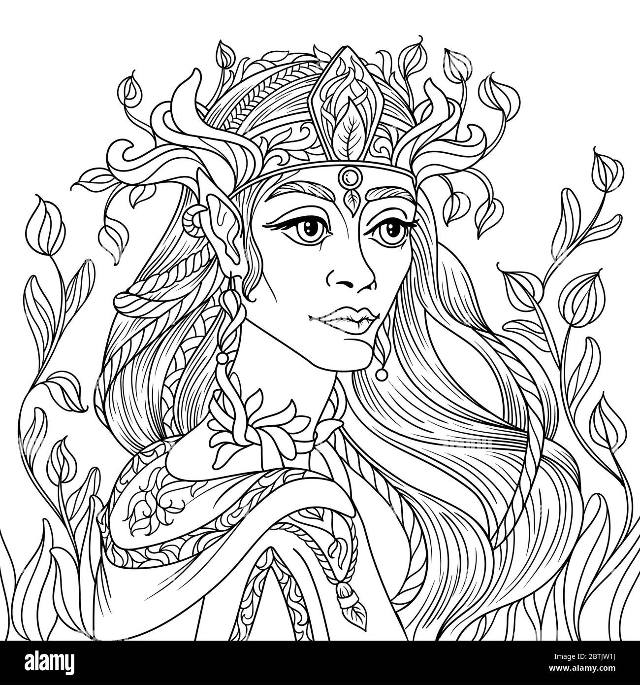 Zentangle cut out stock images pictures