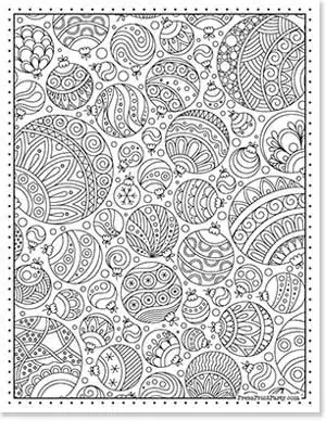 Free festive coloring pages for christmas perfect for kids