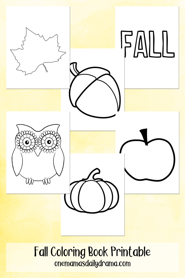 Fall zentangle coloring book printable pages for zentagles and more