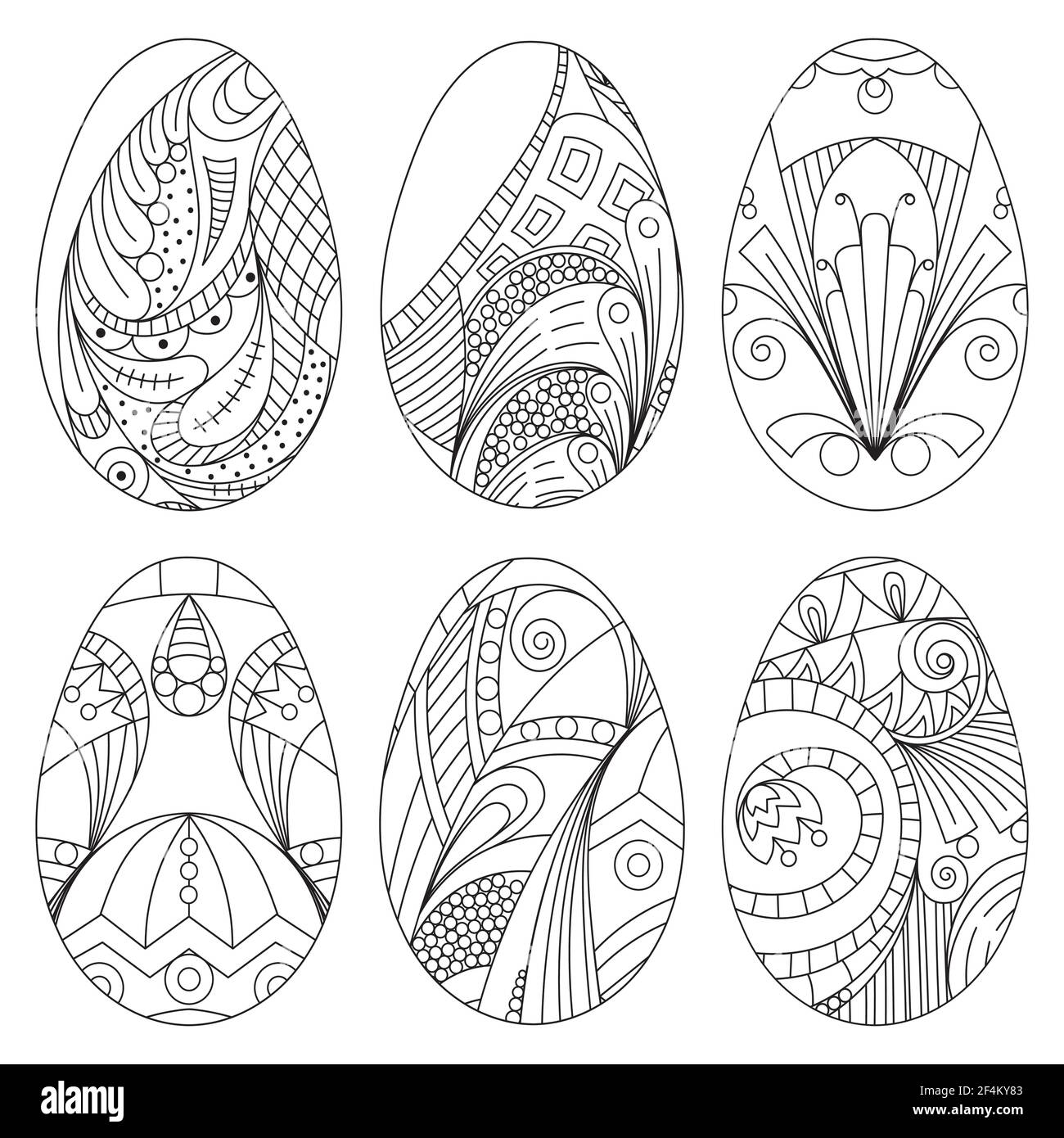 Cartoon flower coloring pages stock vector images
