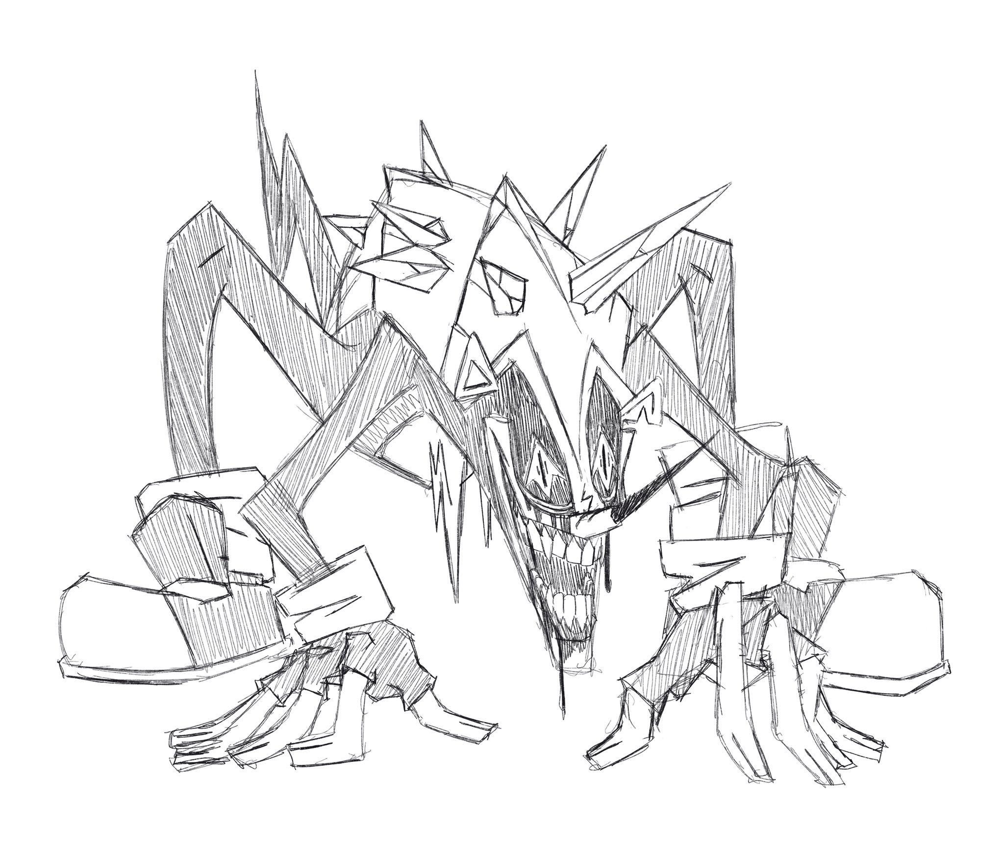 Scalyschismsðï on x decided to draw up a hypothetical zephaniah from mighty dot zip in the d