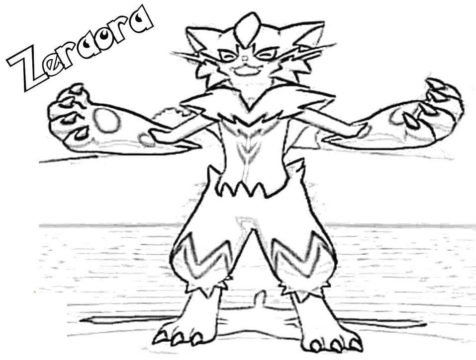 Pokemon zeraora fãrbung seite