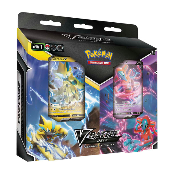 Pokemon zeraora vs deoxys v battle deck pku