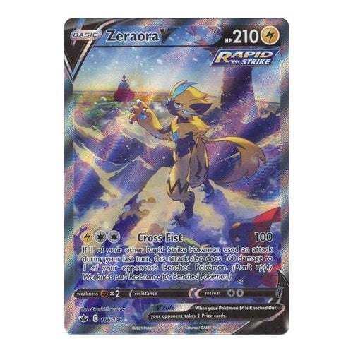 Zeraora v alternate full chilling reign magic madhouse