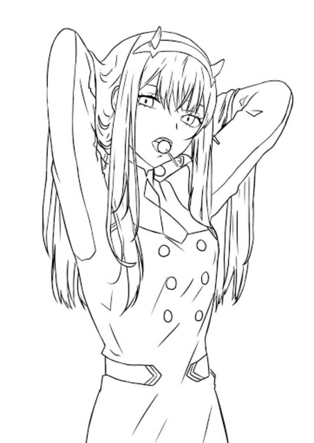 About how to draw zero two google play version