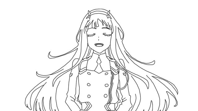My drawing of zero two rzerotwo