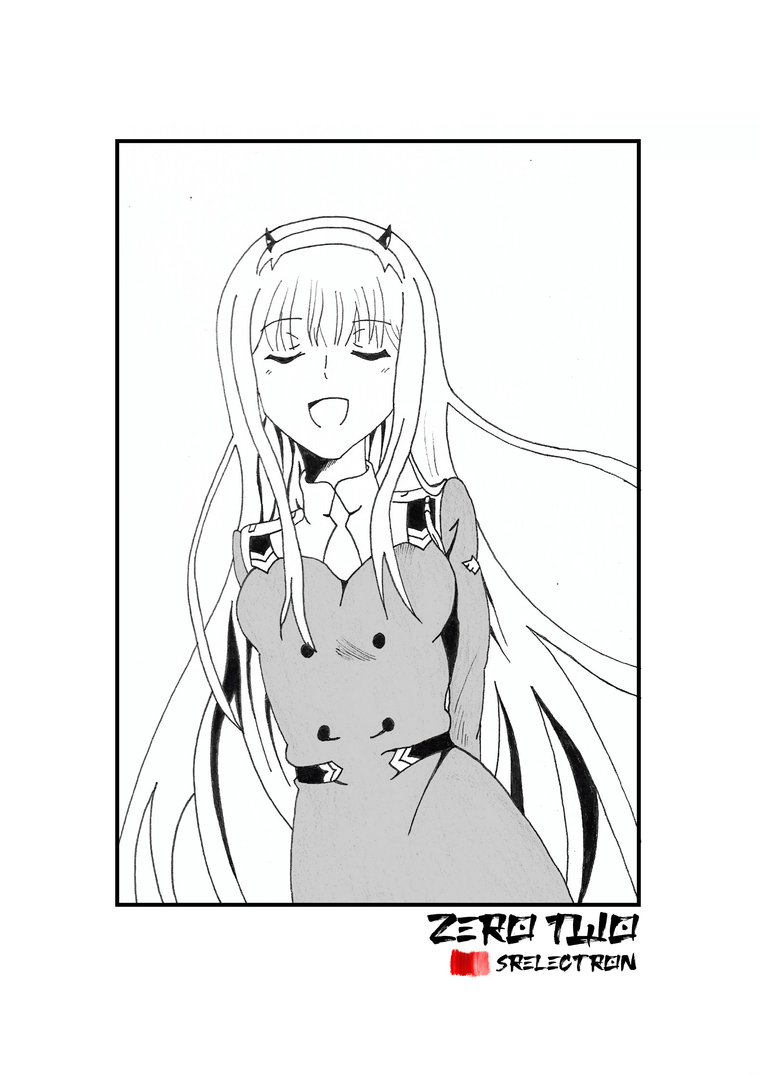 Srelectron on x ð zero two ð anime ð darling in the franxx ð franxx zerotwo darlinginthefranxx anime hiro code ditf darling ichigo zerotwoxhiro kokoro mitsuru miku strelizia animegirl