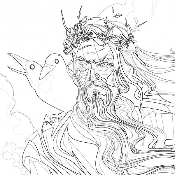 Orkney coloring pages