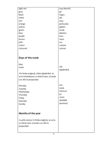 English vocabulary pdf