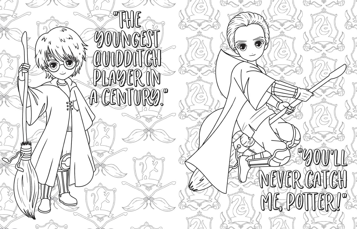 Magical games coloring book