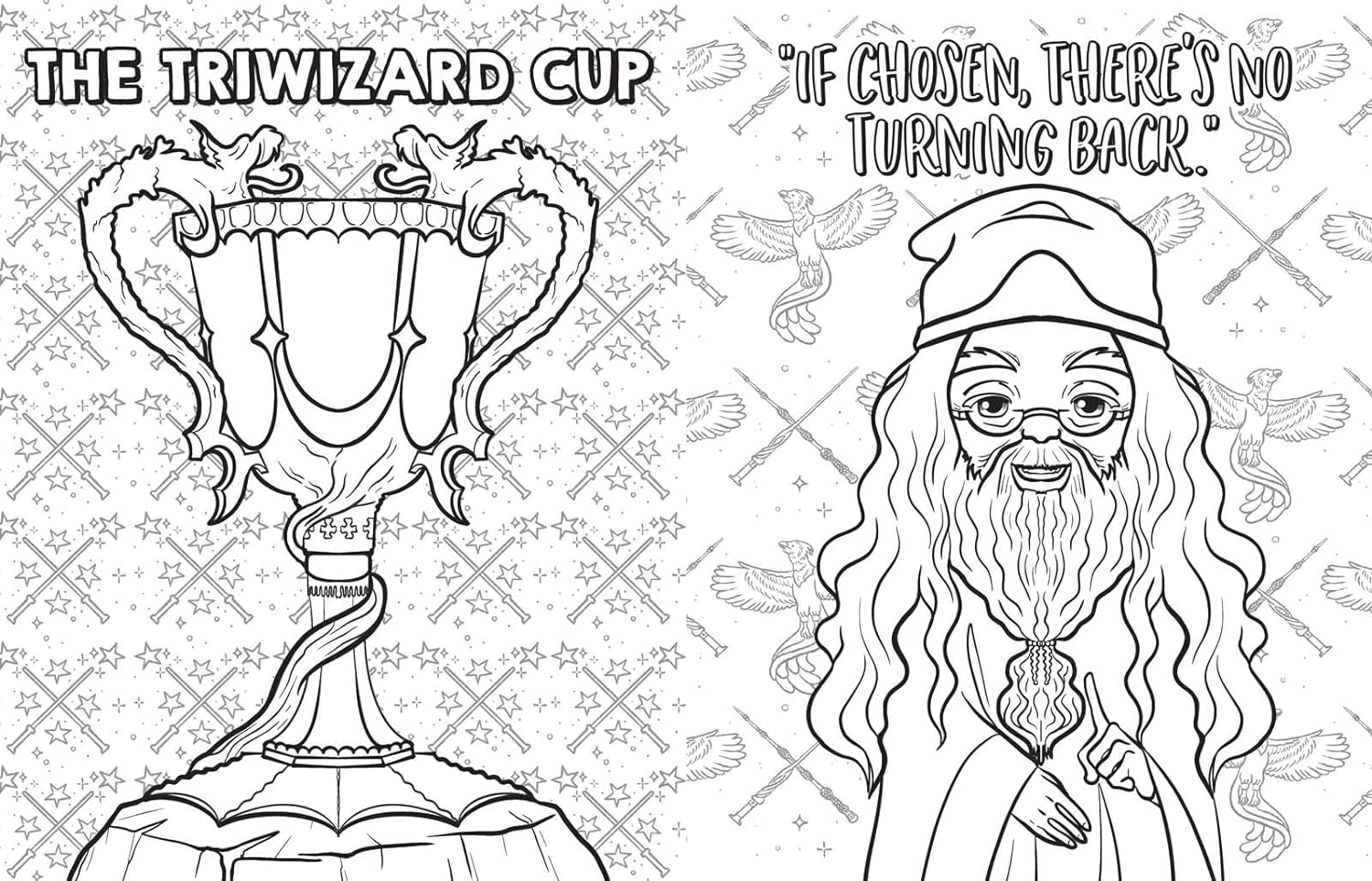 Magical games coloring book