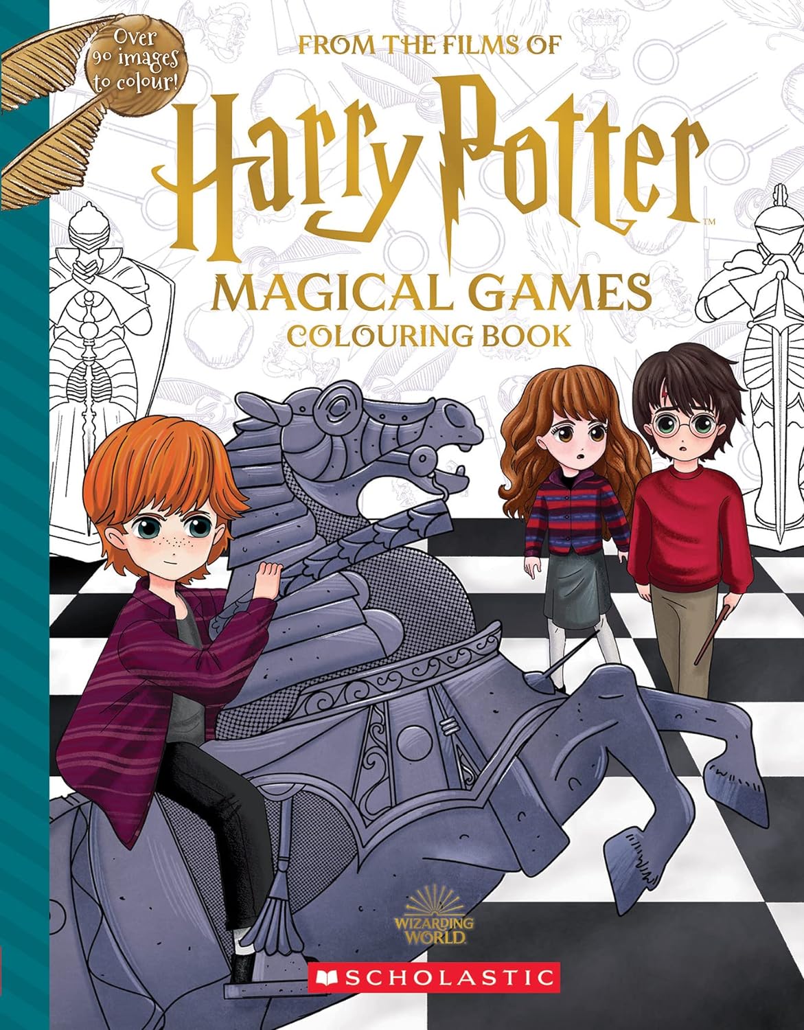 Magical games coloring book