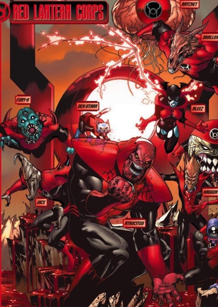 Zilius zox fan casting for red lantern corps