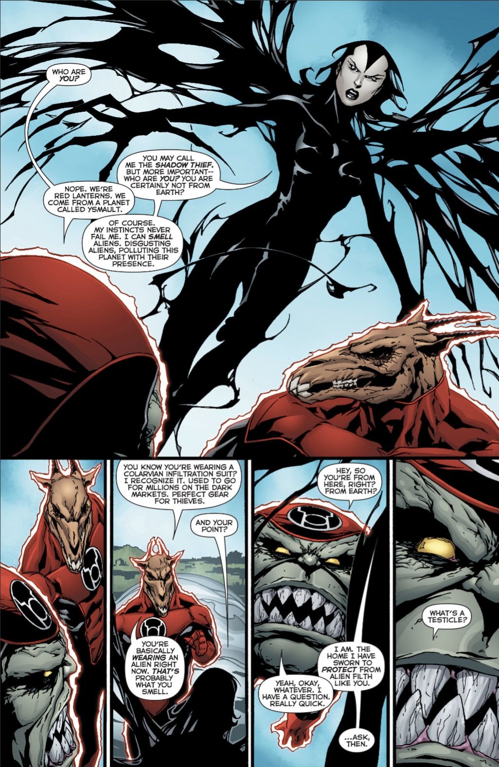 Red lantern corps