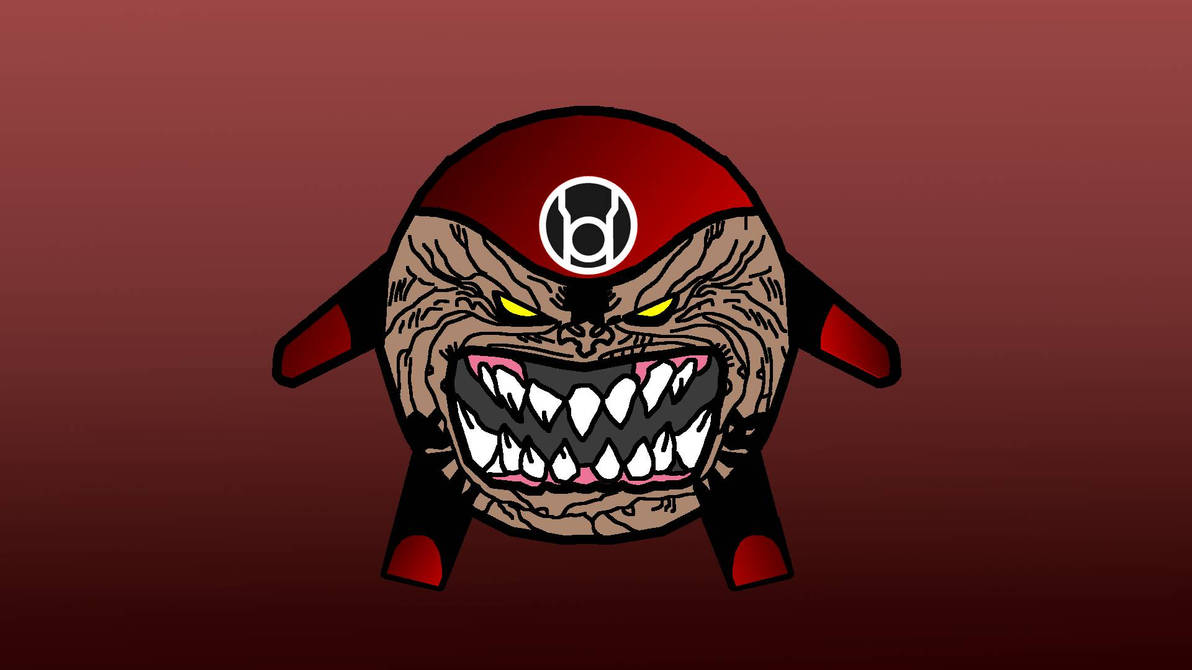 Zilius zox red lantern by latifyenerkocak on