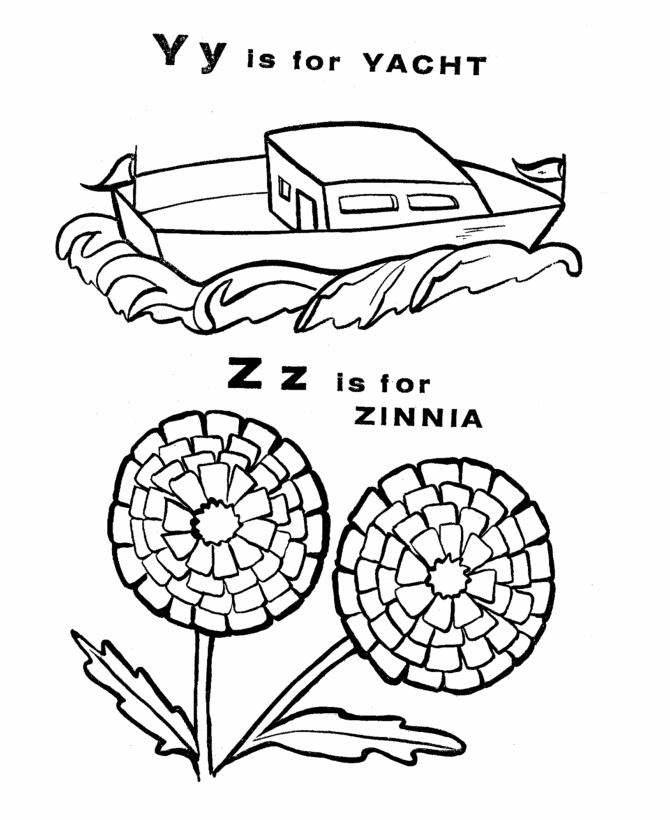 Abc alphabet coloring sheets