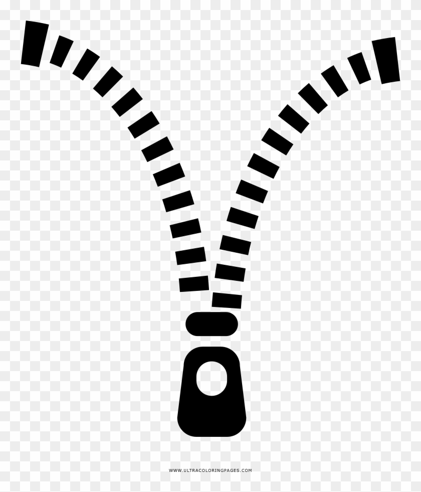Zipper coloring page