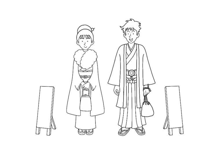 Clothing coloring pages