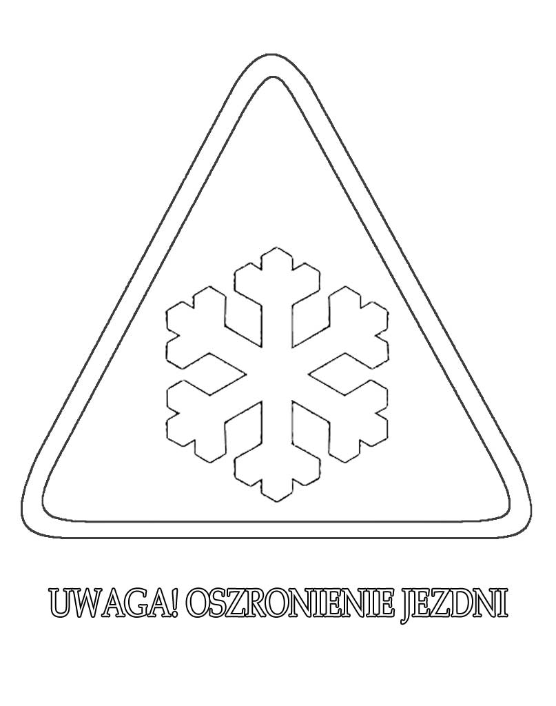 Znaki drogowe do druku