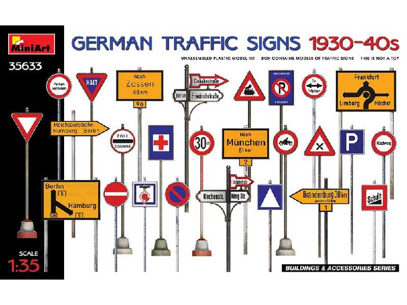German traffic signs