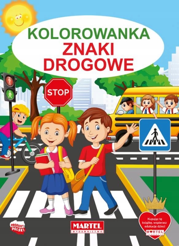 Kolorowanka a znaki drogowe kartki martel ksiä åka