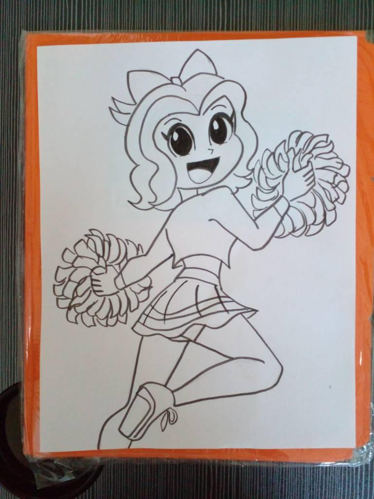 Ink october addison the cheerleader by vectormagnus on