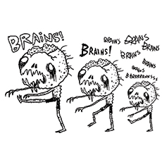 Top zombie coloring pages for your kids