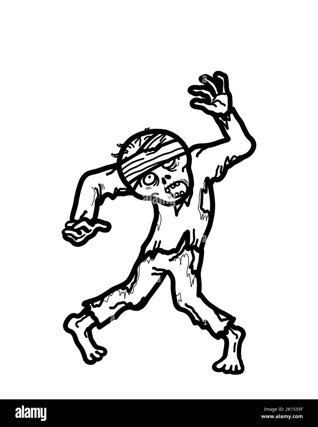 Ghoul cut out stock images pictures