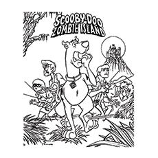 Top zombie coloring pages for your kids