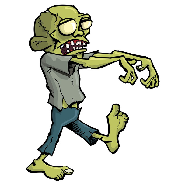 Zombie free stock vectors