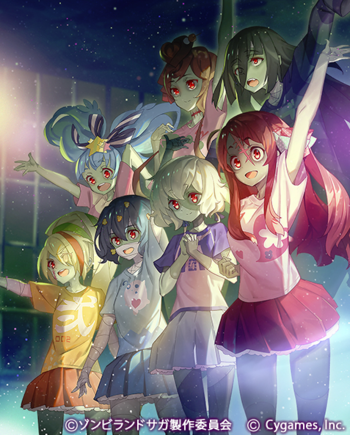 Zombie land saga franchouchou characters