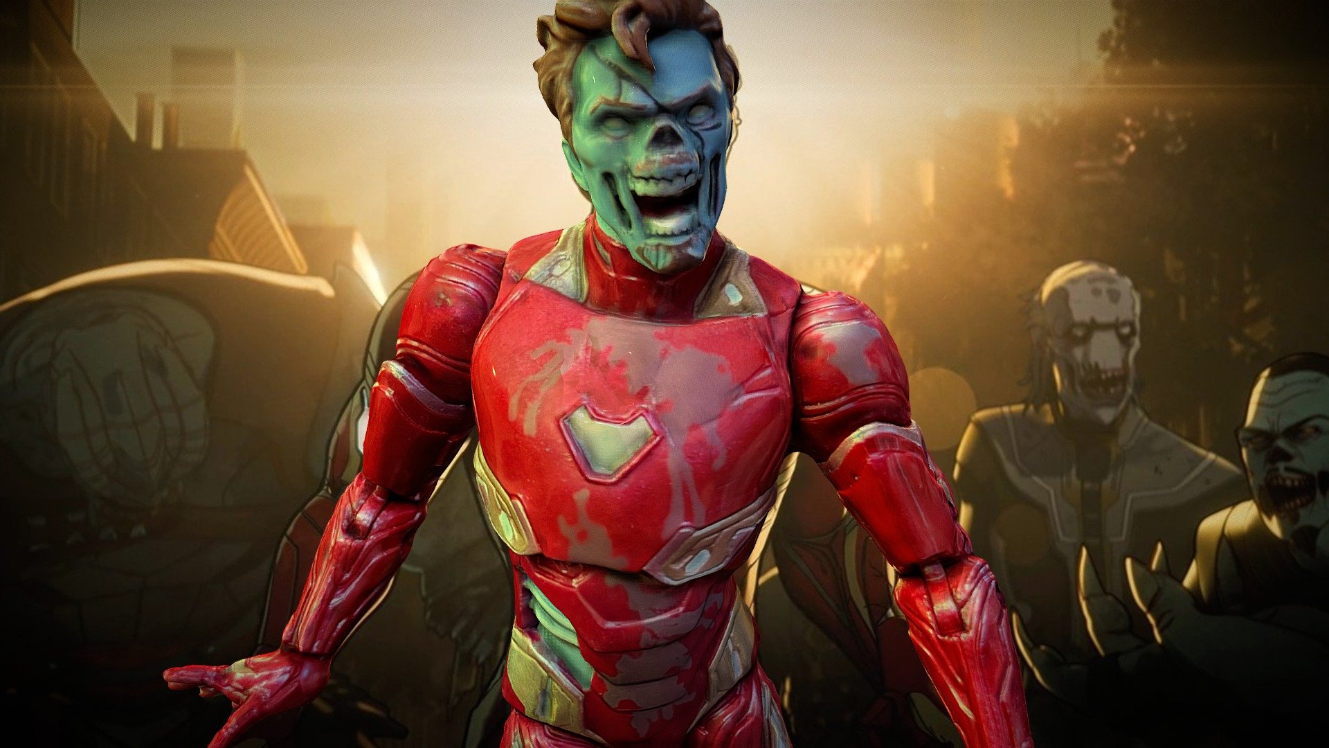 Zombie iron man