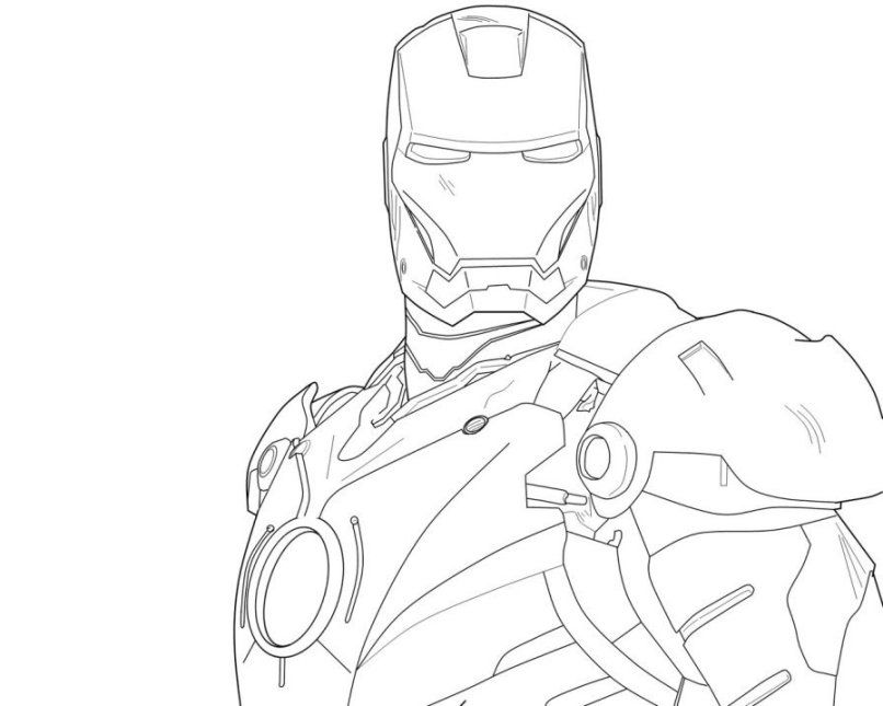 Zombie iron man coloring pages